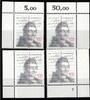 BRD BRD 1423 postfrisch Ecke 1-4, FN nicht komplett MiNr. 1423 postfrisch Ecke 1-4, FN nicht komplett -