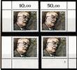 BRD BRD 1440 postfrisch Ecke 1-4, FN nicht komplett MiNr. 1440 postfrisch Ecke 1-4, FN nicht komplett -