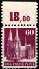 Bi-Zone Bi-Zone 93 wg postfrisch vom Oberrand gefaltet MiNr. 93 wg postfrisch vom Oberrand gefaltet -