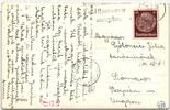Deutsches Reich 518 auf Postkarte als Einzelfrankatur portogerecht -