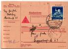 Deutsches Reich 771 auf Postkarte als Einzelfrankatur portogerecht -