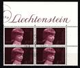 Liechtenstein Liechtenstein 621 gestempelt als 4er Einheit MiNr. 621 gestempelt als 4er Einheit -