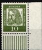Berlin Berlin 202 postfrisch vom Eckrand MiNr. 202 postfrisch vom Eckrand -