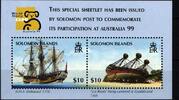 Salomon Inseln Salomon Inseln Block 55 postfrisch Schifffahrt MiNr. Block 55 postfrisch Schifffahrt -