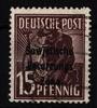 SBZ SBZ 187 d gestempelt geprüft Paul BPP MiNr. 187 d gestempelt geprüft Paul BPP -