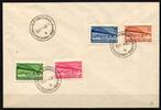 Jugoslawien 548-551 als Ersttagsbrief -