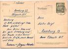 BRD Bund P30 als Ganzsache gelaufen -