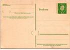 BRD Bund P43 II als Ganzsache ungebraucht -