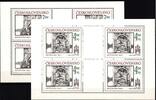 Tschechoslowakei Tschechoslowakei 2873-2874 postfrisch als Kleinbögen MiNr. 2873-2874 postfrisch als Kleinbögen -