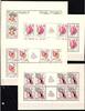 Tschechoslowakei Tschechoslowakei 2387-2390 KB II postfrisch als Kleinbögen, Trachten MiNr. 2387-2390 KB II postfrisch als Kleinbögen, Trachten -