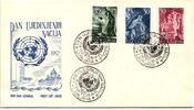 Jugoslawien 714-716 als Ersttagsbrief -