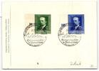 Deutsches Reich 760-761 auf Postkarte Maximumkarte Behring -