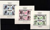 Tschechoslowakei Tschechoslowakei Block 74-76 postfrisch Olympiade MiNr. Block 74-76 postfrisch Olympiade -