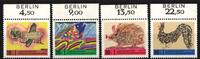 Berlin Berlin 386-389 postfrisch Oberrand Zudruck Berlin MiNr. 386-389 postfrisch Oberrand Zudruck Berlin -