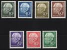 BRD Bund BRD Bund 259xv-265xv postfrisch MiNr. 259xv-265xv postfrisch -