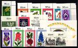 Berlin Berlin 516-531 postfrisch vom Eckrand, 1976 ohne Dauerserien MiNr. 516-531 postfrisch vom Eckrand, 1976 ohne Dauerserien -