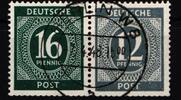 Alliierte Besetzung Alliierte Besetzung W 158 gestempelt mit Minutenstempel von Rohrpost MiNr. W 158 gestempelt mit Minutenstempel von Rohrpost -
