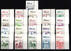 Berlin Berlin 532-540 ff postfrisch vom Eckrand oben rechts MiNr. 532-540 ff postfrisch vom Eckrand oben rechts -
