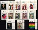 Berlin Berlin 353-378 postfrisch vom Eckrand, 1970 ohne Dauerserien MiNr. 353-378 postfrisch vom Eckrand, 1970 ohne Dauerserien -