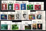 Berlin Berlin 418-441 postfrisch vom Eckrand, 1972 ohne Dauerserien MiNr. 418-441 postfrisch vom Eckrand, 1972 ohne Dauerserien -