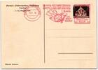 Deutsches Reich 617 auf Postkarte Dresden Olympia Ausstellung -