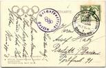 Deutsches Reich 611 auf Postkarte Sommer-Olympiade -