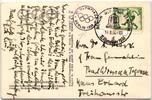 Deutsches Reich 611 auf Postkarte Sommer-Olympiade -