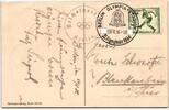 Deutsches Reich 611 auf Postkarte Sommer-Olympiade -