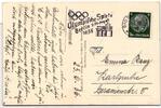 Deutsches Reich 516 auf Postkarte Sommer-Olympiade -