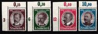 Deutsches Reich Deutsches Reich 540-543 postfrisch Marken postfrisch, Falz auf Rändern MiNr. 540-543 postfrisch Marken postfrisch, Falz auf Ränd -