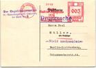 Deutsches Reich auf Postkarte Sommer Olympiade -