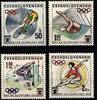 Tschechoslowakei Tschechoslowakei 2067-2070 postfrisch Olympische Spiele MiNr. 2067-2070 postfrisch Olympische Spiele -