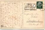 Deutsches Reich 516 auf Postkarte Briefmarkenausstellung Zittau -