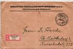 Deutsches Reich auf Brief Freistempler München Riem -