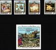 Bahamas Bahamas 690-693 und Block 56 postfrisch Schifffahrt MiNr. 690-693 und Block 56 postfrisch Schifffahrt -