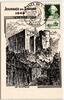 Frankreich auf Postkarte Briefmarkenausstellung Paris 1949 -
