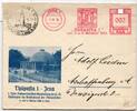 Deutsches Reich auf Postkarte Freistempler Thüposta Jena 1936 -
