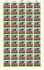 Berlin 50er Bogen Berlin 50er Bogen 387 postfrisch FN 1 MiNr. 387 postfrisch FN 1 -