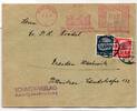 Deutsches Reich auf Brief Freistempler Schacht Verlag -