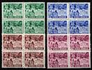 Indonesien Indonesien 143-146 postfrisch als Viererblock MiNr. 143-146 postfrisch als Viererblock -