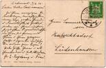 Deutsches Reich 356 auf Postkarte als Einzelfrankatur portogerecht -