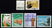 Finnland Alandinseln Finnland Alandinseln Jahrgang 1986 mit 14-19 postfrisch MiNr. Jahrgang 1986 mit 14-19 postfrisch -