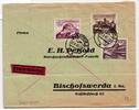 Deutsches Reich 738 u.a. auf Brief -