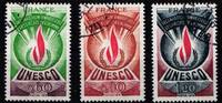 Frankreich Dienstmarken Unesco Frankreich Dienstmarken Unesco 13-15 gestempelt MiNr. 13-15 gestempelt -