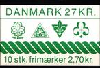 Dänemark 805 postfrisch Markenheftchen MiNr. 805 postfrisch Markenheftchen