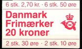 Dänemark MH 33 postfrisch Markenheftchen MiNr. MH 33 postfrisch Markenheftchen