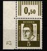 BRD Bund BRD Bund 347 DZ postfrisch mit Druckerzeichen 12 MiNr. 347 DZ postfrisch mit Druckerzeichen 12 -