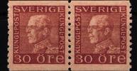 Schweden 186 W A postfrisch als Paar MiNr. 186 W A postfrisch als Paar