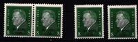 Deutsches Reich Deutsches Reich 444 mit Falz kleines Lot von 4 Stück MiNr. 444 mit Falz kleines Lot von 4 Stück -