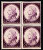 Deutsches Reich Deutsches Reich 810 postfrisch 4er Block MiNr. 810 postfrisch 4er Block -